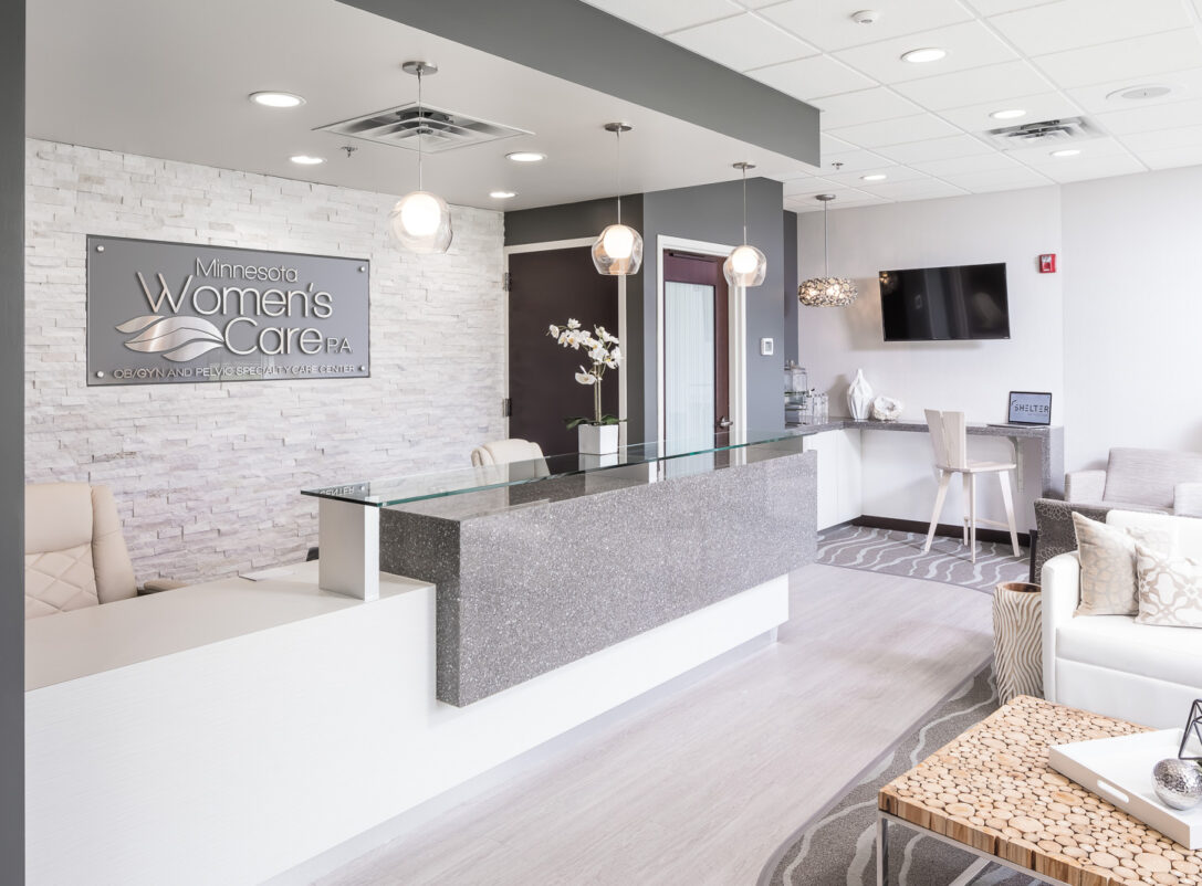 Minnesota Women's Care entry and waiting room